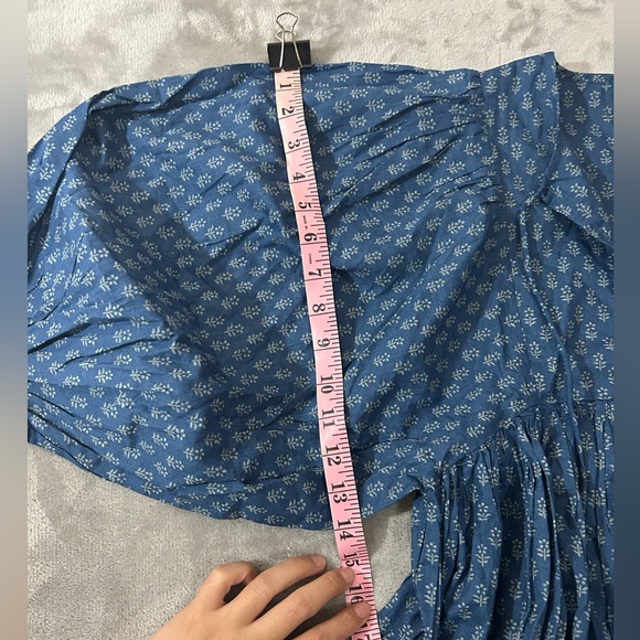 Faherty Lyla prairie boho peasant dress NWT - Picture 11 of 14